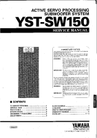 Yamaha YSTSW-150-Service-Manual 